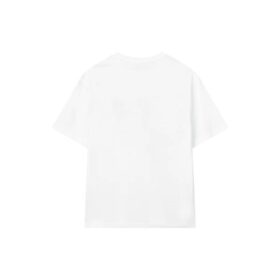 Men”s FILA x Pepe Shimada Crossover Casual Breathable Printing Sports Short Sleeve White T-Shirt