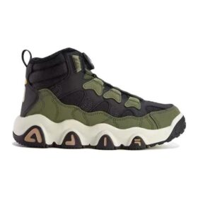 Mid-Top Boots “Olive Green Black”