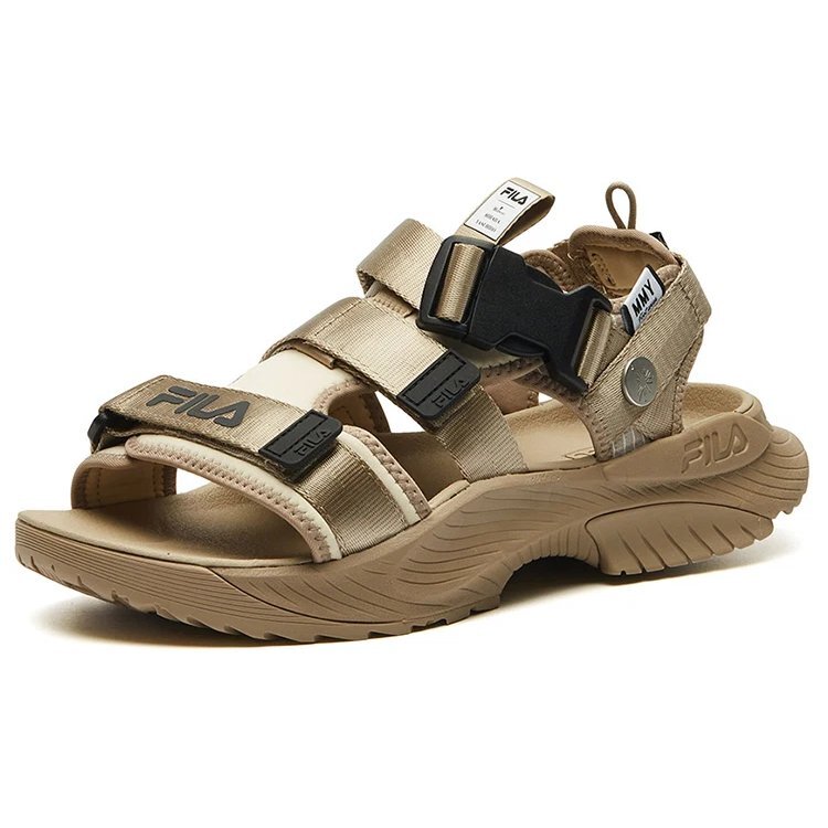 Mihara x FILA Heritage-FHT Fashion Khaki Sandals "Cream Light Khaki"