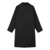 Milano Solid Color Mid-Length Knitted Coat "Black"