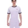 Misty Lilac Basilio Velour Tee