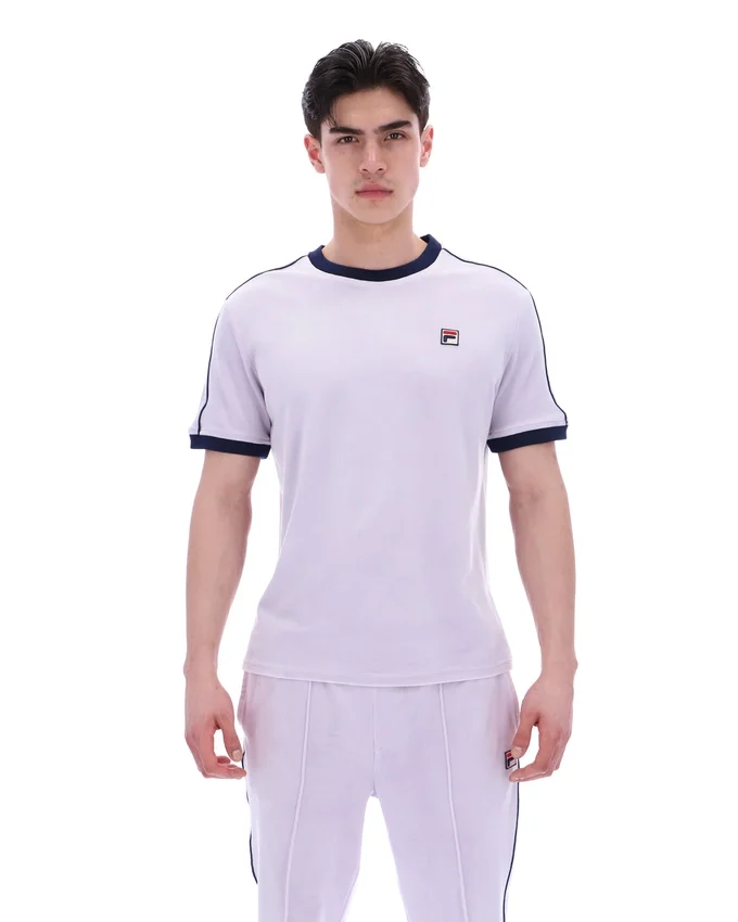 Misty Lilac Basilio Velour Tee