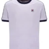 Misty Lilac Basilio Velour Tee