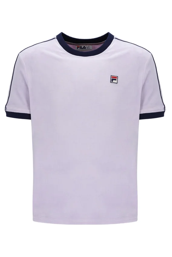 Misty Lilac Basilio Velour Tee