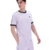 Misty Lilac Basilio Velour Tee