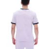 Misty Lilac Basilio Velour Tee
