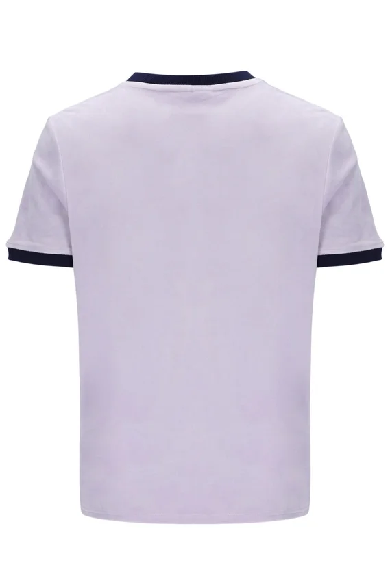 Misty Lilac Basilio Velour Tee