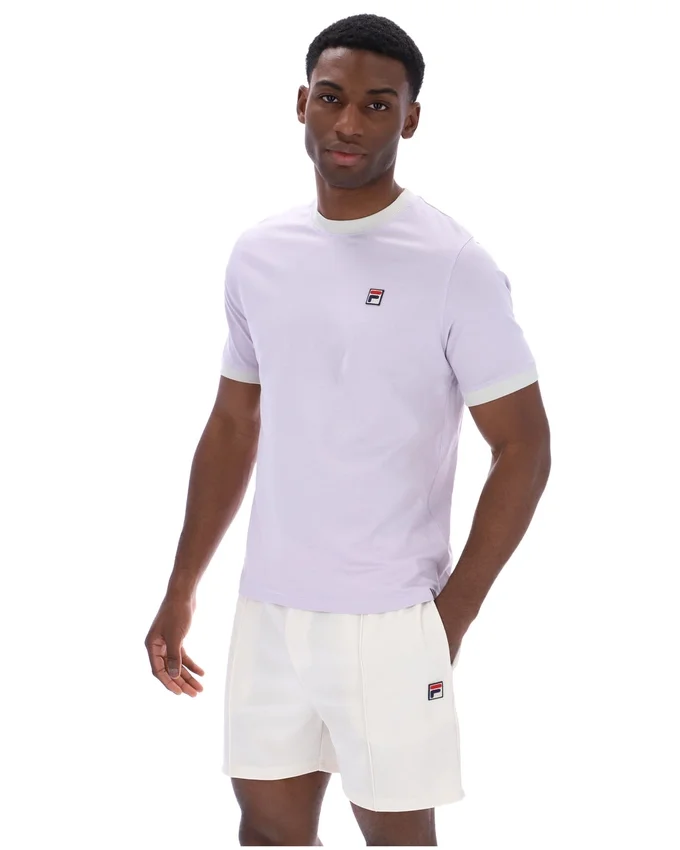 Misty Lilac Marconi Essential Ringer T-Shirt