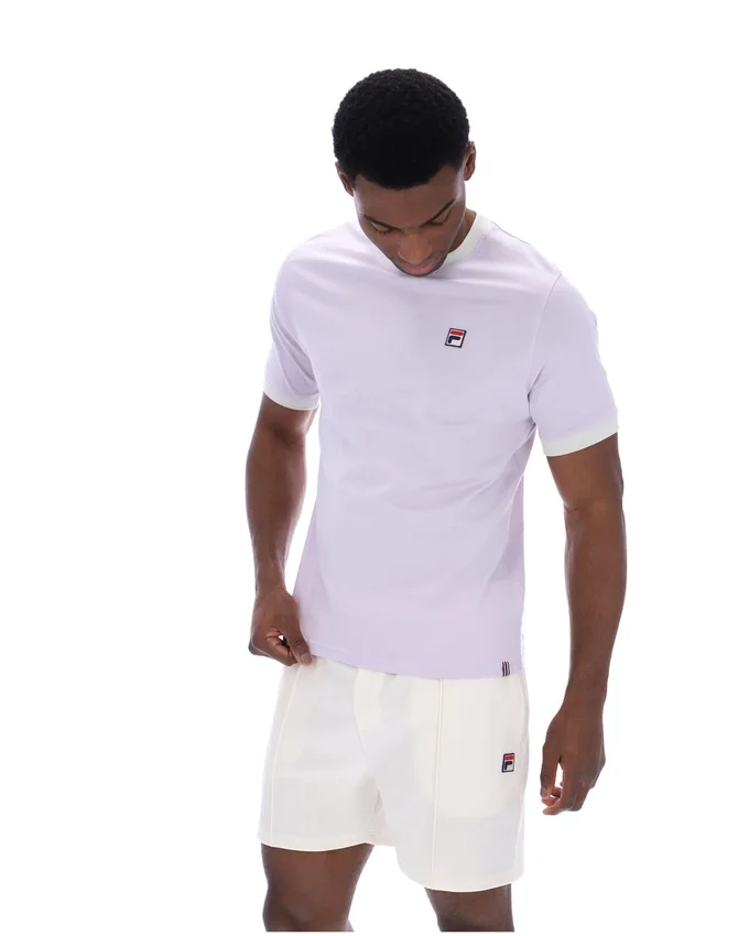 Misty Lilac Marconi Essential Ringer T-Shirt