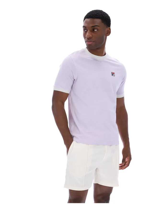 Misty Lilac Marconi Essential Ringer T-Shirt