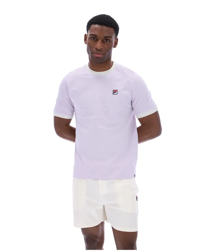 Misty Lilac Marconi Essential Ringer T-Shirt