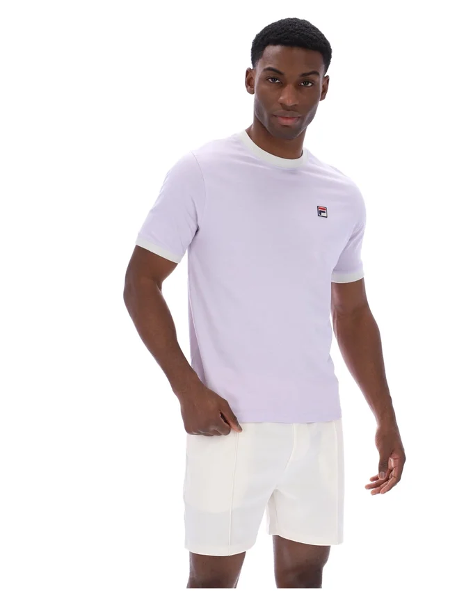 Misty Lilac Marconi Essential Ringer T-Shirt