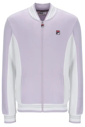 Misty Lilac Settanta Baseball Track Top
