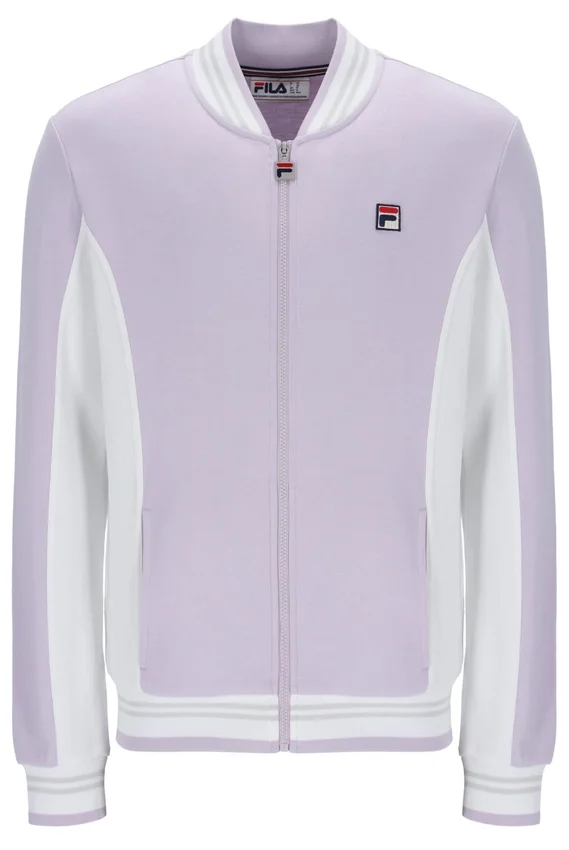 Misty Lilac Settanta Baseball Track Top