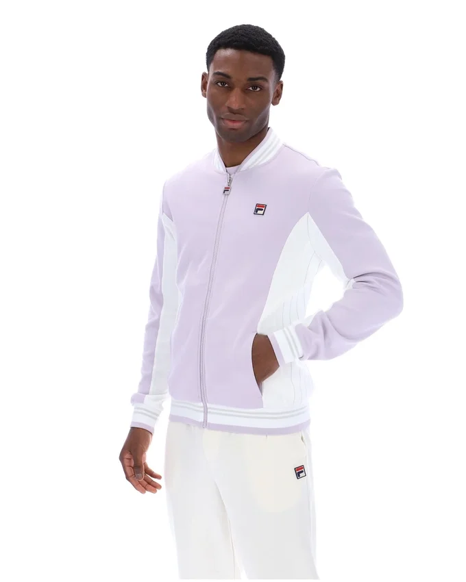 Misty Lilac Settanta Baseball Track Top