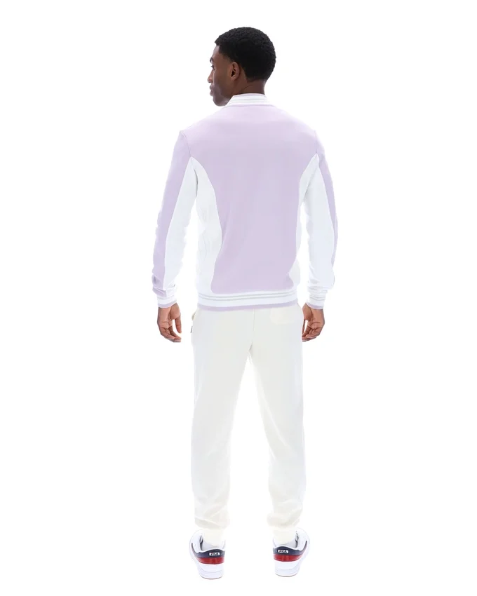 Misty Lilac Settanta Baseball Track Top