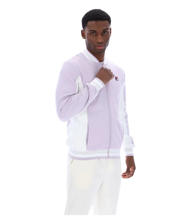 Misty Lilac Settanta Baseball Track Top
