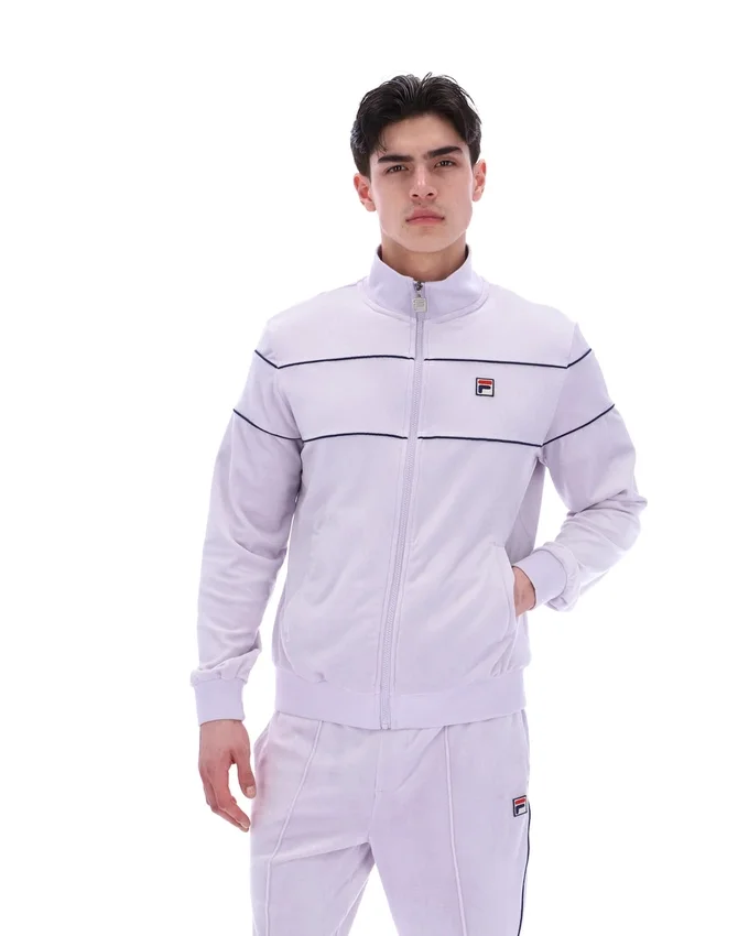 Misty Lilac Vittorio Velour Track Tops