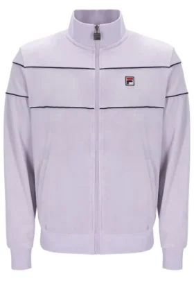 Misty Lilac Vittorio Velour Track Tops