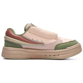 Mix Casual Shoes “Beige Green”