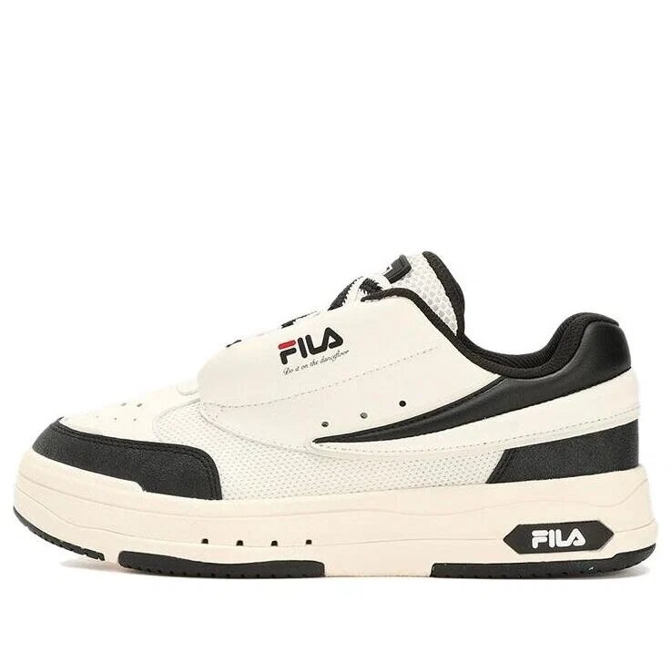 Mix Low Skate Shoes "Cream White Black"