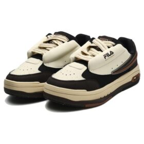 Mix Low Skate Shoes “Cream White Black”