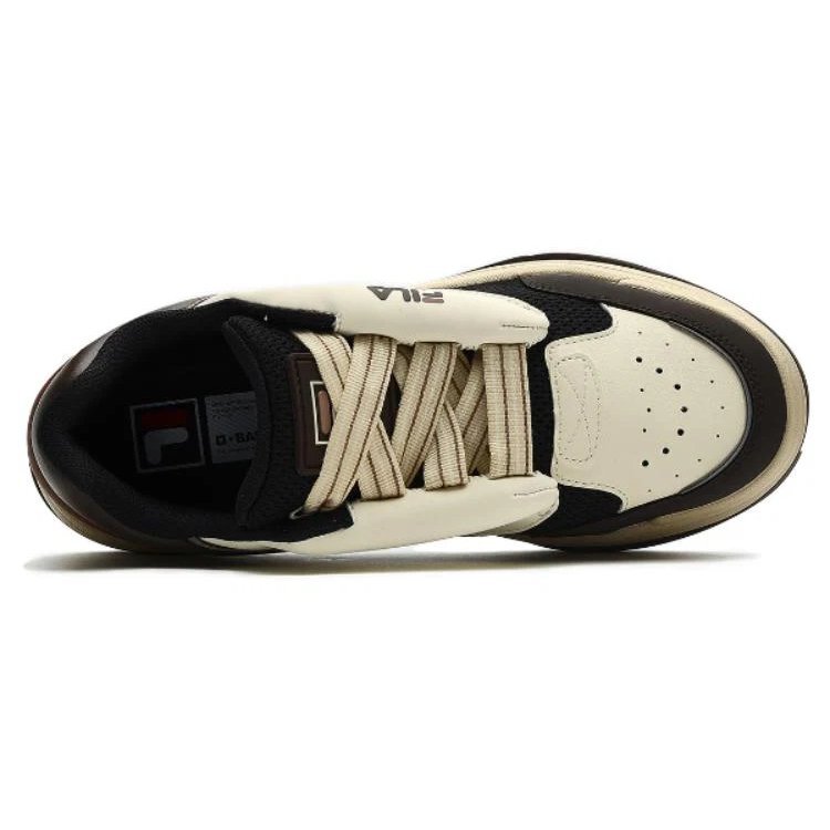 Mix Low Skate Shoes "Cream White Black"