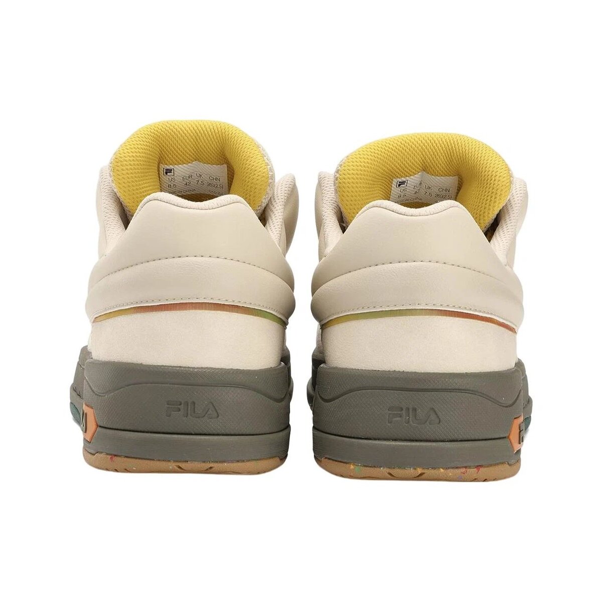 Mix Low Skate Shoes "Cream White Green"