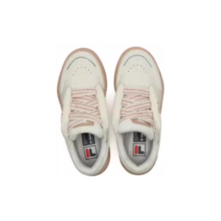 Mix Skate Dance Shoes "White Brown"