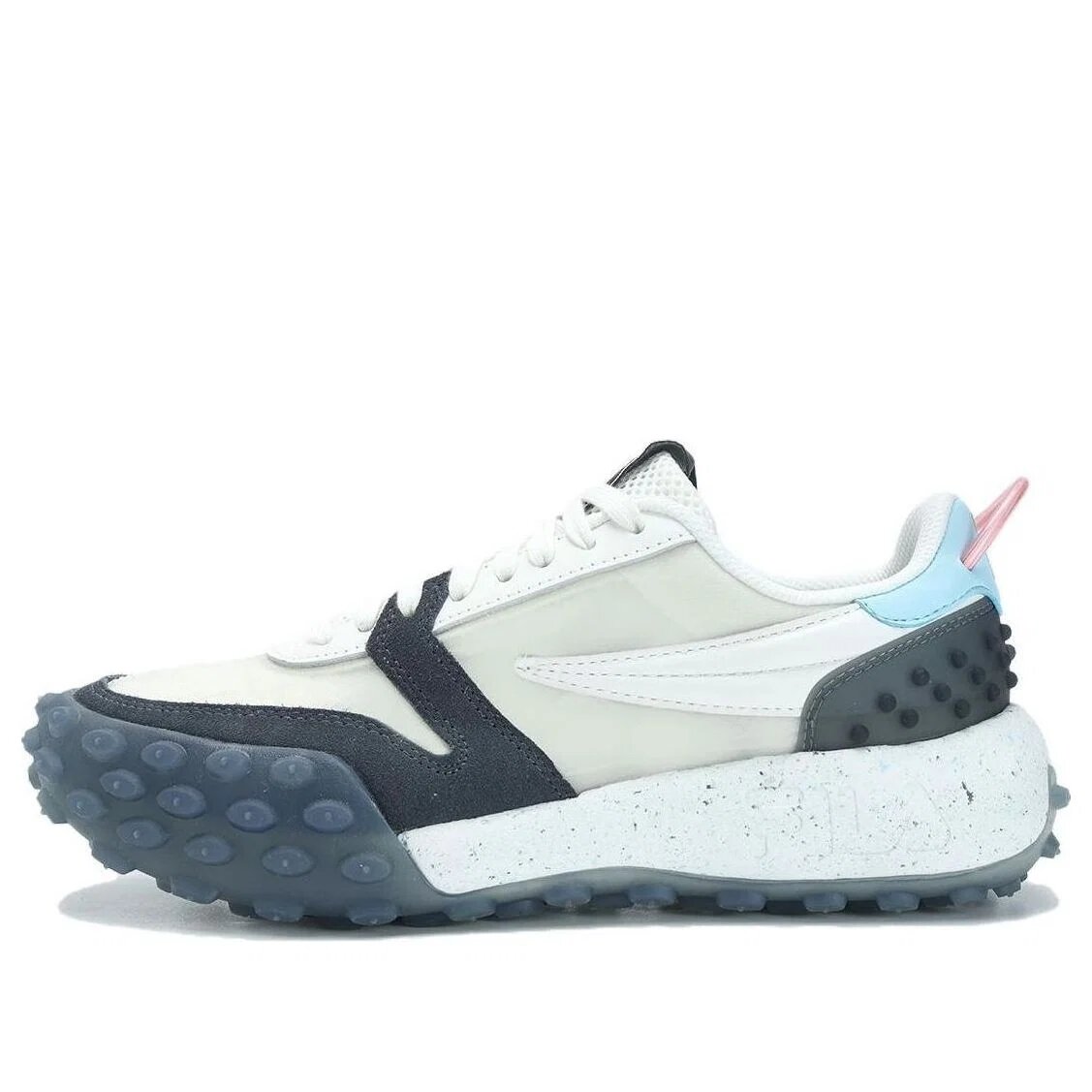 Mix Sneakers "White Navy"