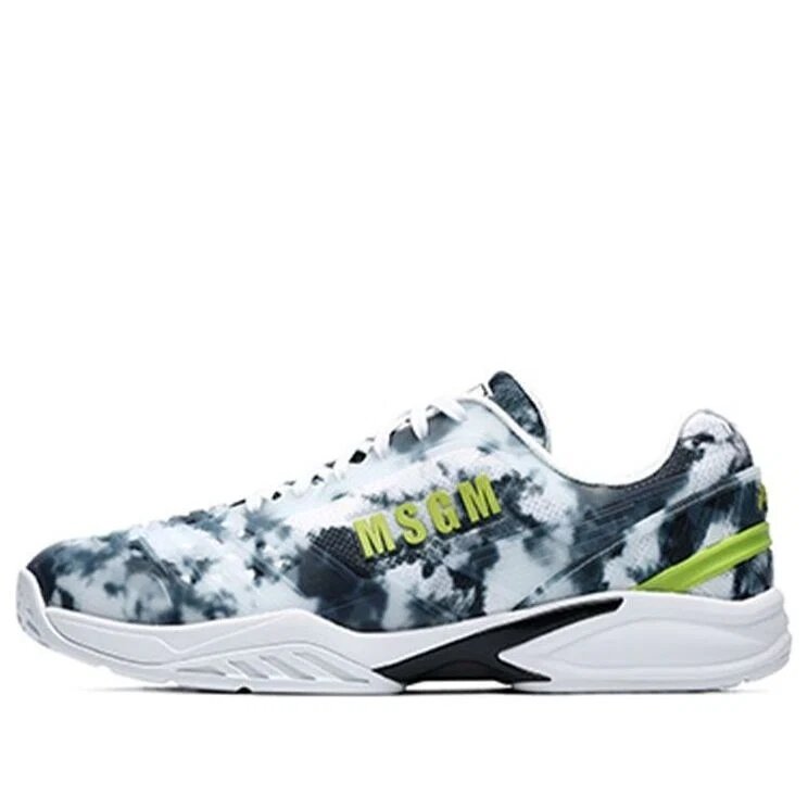 MSGM x FILA Heritage-FHT Low-Top White/Black/Bandhnu