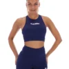 Navy FILA x TALA SKINLUXE Sports Bralette