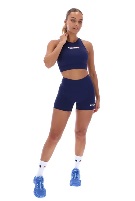 Navy FILA x TALA SKINLUXE Sports Bralette