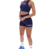 Navy FILA x TALA SKINLUXE Sports Bralette