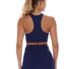 Navy FILA x TALA SKINLUXE Sports Bralette