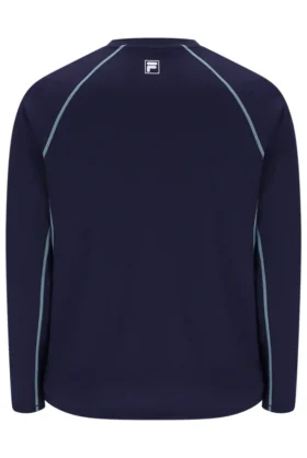 Navy Men’s Long Sleeve Tennis T-Shirt