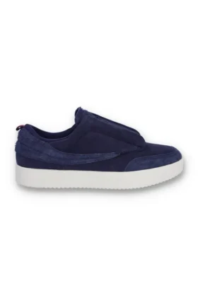 Navy Suede Festa Trainer