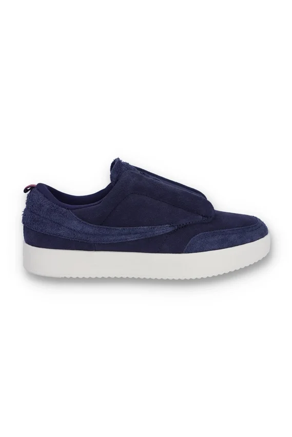 Navy Suede Festa Trainer