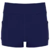 Navy Women’s Mesh Jersey Dress with Inner Shorts