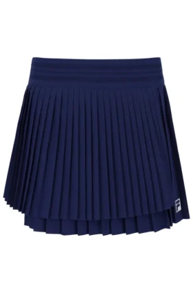 Navy Women’s Pleated Wrap Tennis Skirt