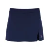 Navy Women's Split Tennis Skort