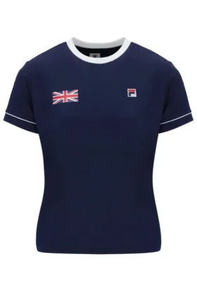 Navy Women's Tennis GB T-Shirt