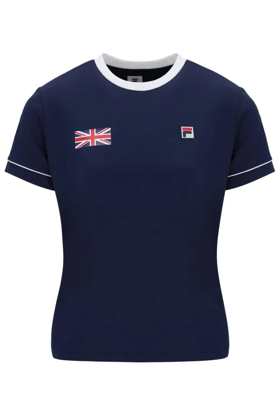 Navy Women's Tennis GB T-Shirt
