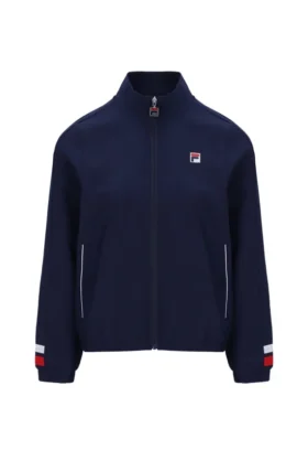 Navy Women's Tennis Track Top
