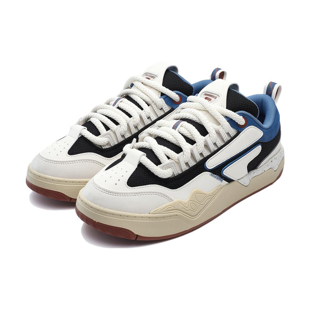 Nollie Skate Shoes "White Blue"
