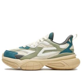 NUCLEO ICONA Chunky Sneakers "White Green Teal"
