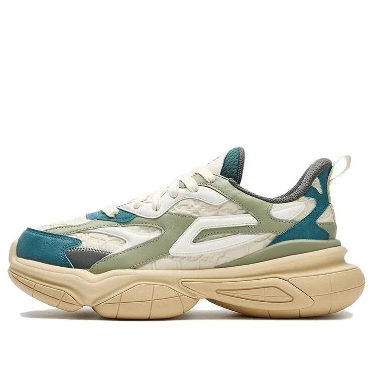 NUCLEO ICONA Chunky Sneakers "White Green Teal"