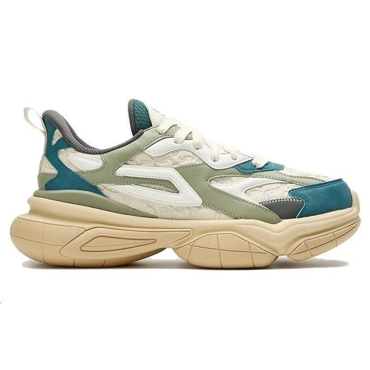 NUCLEO ICONA Chunky Sneakers "White Green Teal"