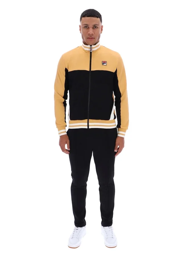 Oak Buff Tie Breaker Funnel Neck Jacket