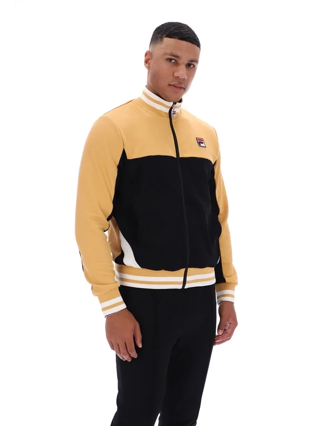 Oak Buff Tie Breaker Funnel Neck Jacket